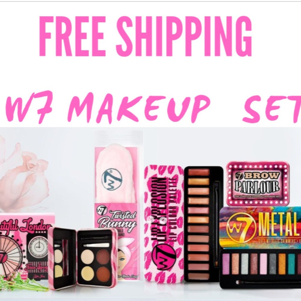 face makeup eyeshadows ,eyebrows ,lip, sponge set